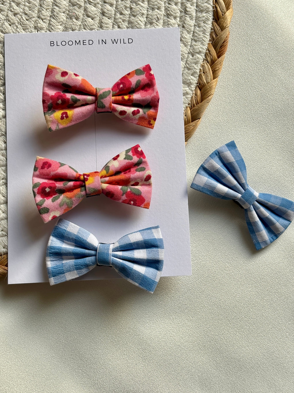 Valley of Bloom - Petite Hair Bows