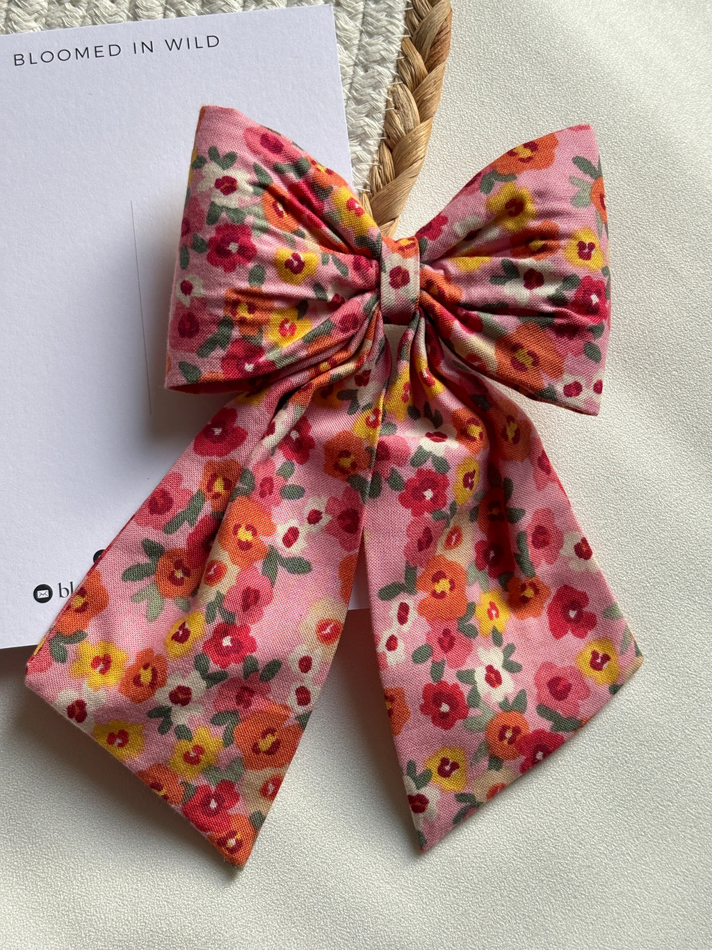 Valley of Bloom - Miditail Hair bow