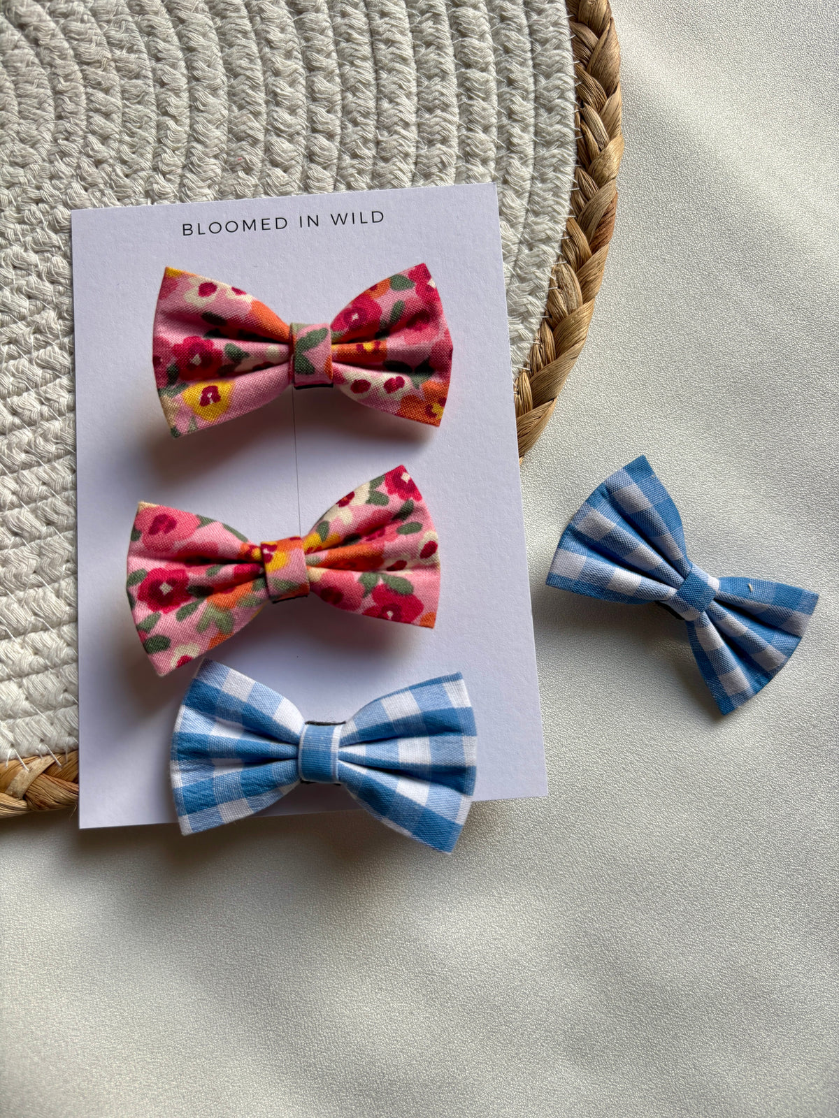 Valley of Bloom - Petite Hair Bows
