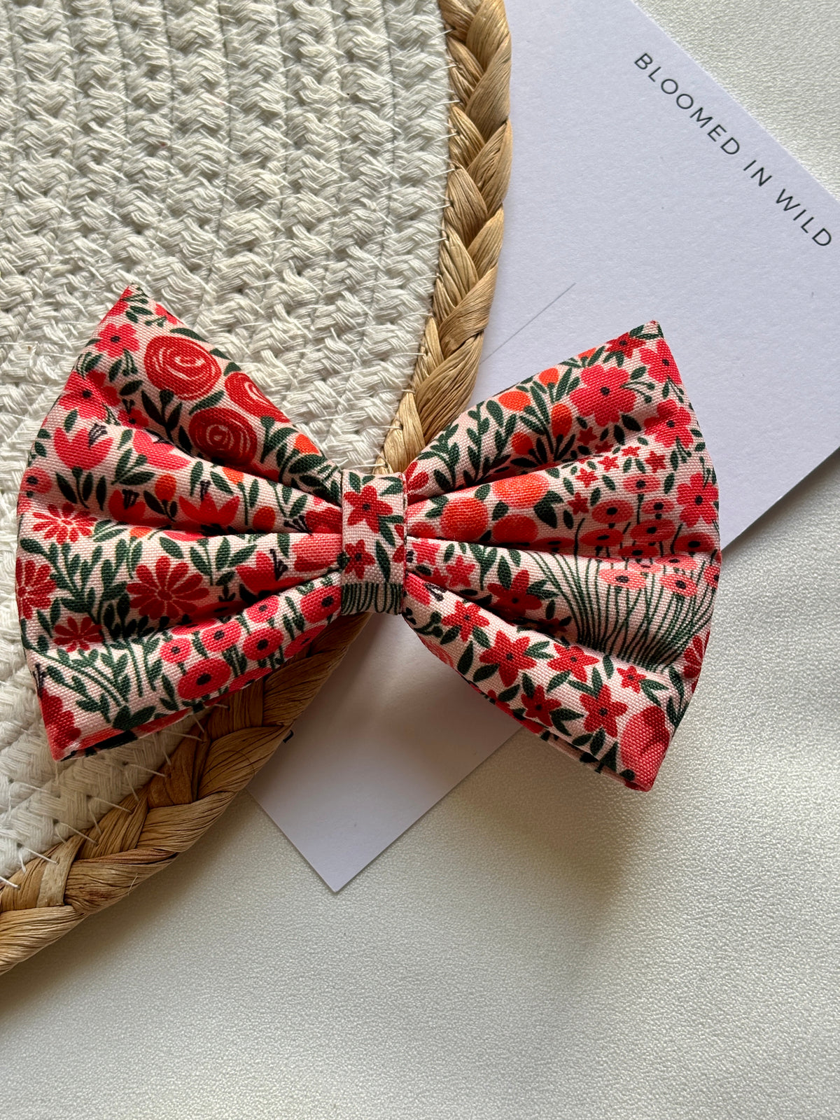 Floral Soft Bloomed - Classic Bow