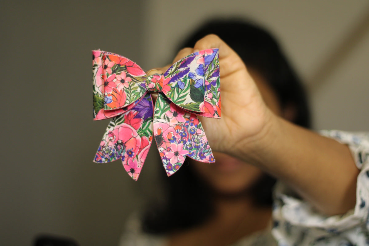 French Pink  Bows